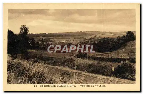 Cartes postales St Nicolas D Aliermont Vue De La Vallee