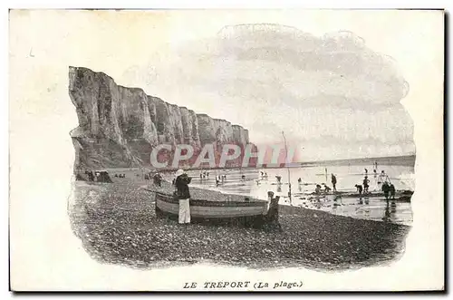 Cartes postales Le Treport La plage