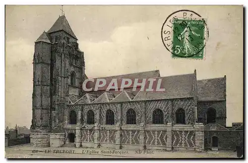 Cartes postales Le Treport L Eglise Saint Jacques