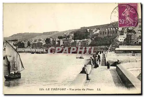 Cartes postales Le Treport Vue Prise du Phare