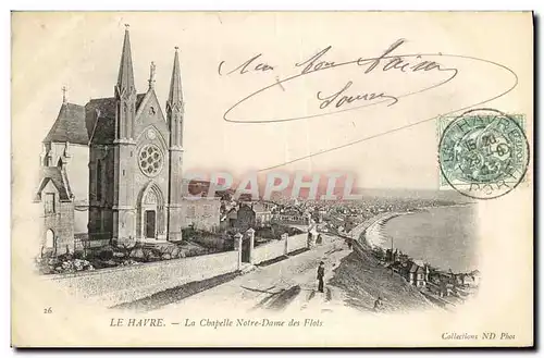 Cartes postales Le Havre La Chapelle Notre Dame Des Flots