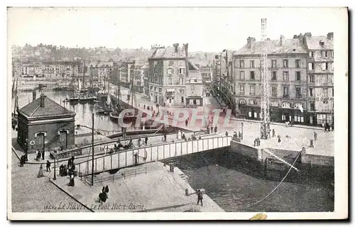 Cartes postales Le Havre Le Pont Notre Dame