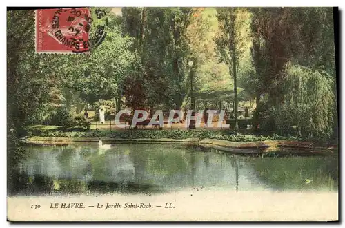 Ansichtskarte AK Le Havre Le Jardin Saint Roch
