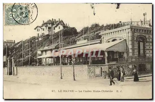 Cartes postales Le Havre Le Casino Marie Christine