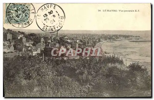 Cartes postales Le Havre Vue Generale