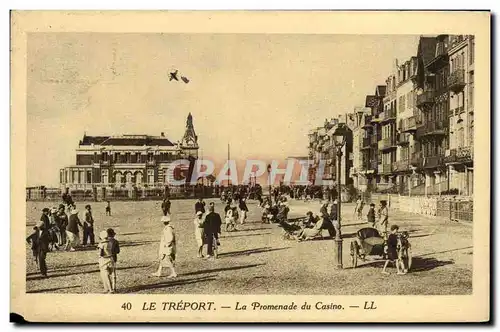 Cartes postales Le Treport La Promenade du Casino