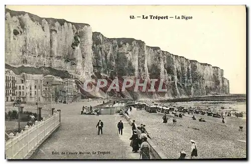 Cartes postales Le Treport La Digue