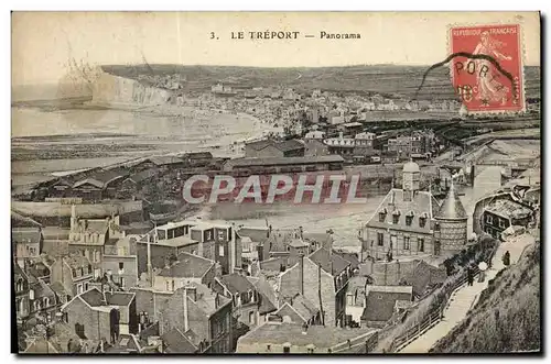 Cartes postales Le Treport Panorama