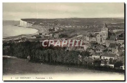 Cartes postales Le Treport Panorama