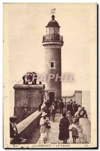 Cartes postales Le Treport Le Phare