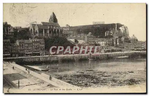 Cartes postales Le Treport Le Port et les Quais