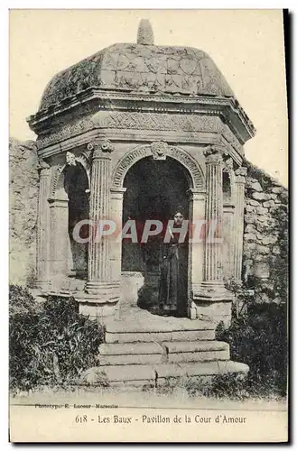 Cartes postales Les Baux Pavillon de la Cour d Amour