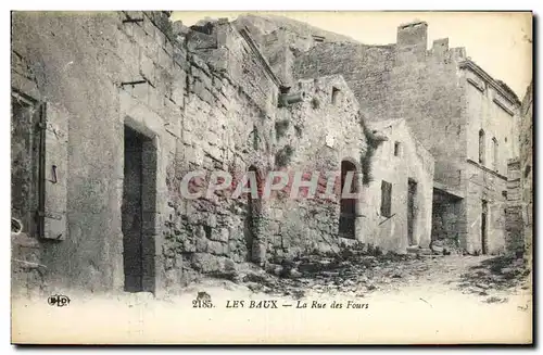 Cartes postales Les Baux La Rue des Fours