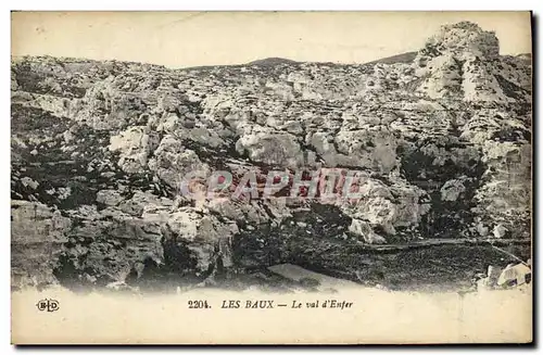 Cartes postales Les Baux Le Val d Enfer