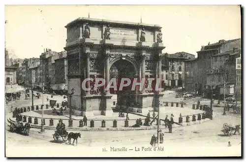 Cartes postales Marseille La Porte d Aix