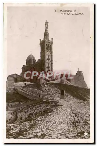 Cartes postales Marseille Notre Dame De La Garde