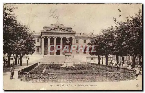 Ansichtskarte AK Marseille Le Palais de Justice