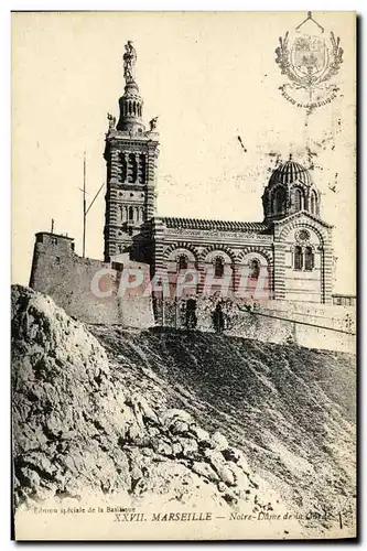 Cartes postales Marseille Notre Dame de la Garde