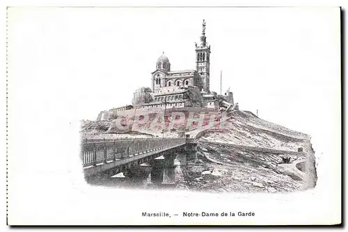 Cartes postales Marseille Notre Dame de la Garde