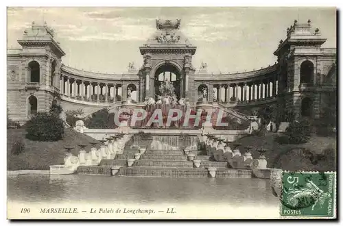 Cartes postales Marseille Le Palais de Longchamps