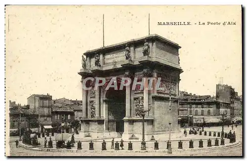 Cartes postales Marseille Le Porte d Aix