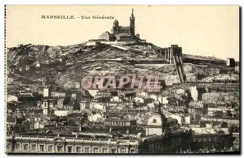Cartes postales Marseille Vue Generale