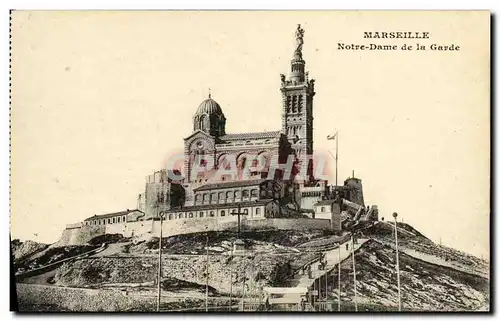 Cartes postales Marseille Notre Dame de la Garde