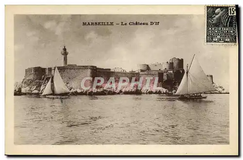 Cartes postales Marseille Le Chateau d If