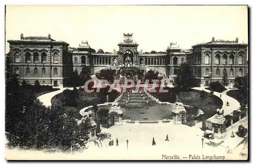 Cartes postales Marseille Palais Longchamp