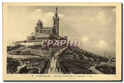 Cartes postales Marseille Notre Dame De La Garde