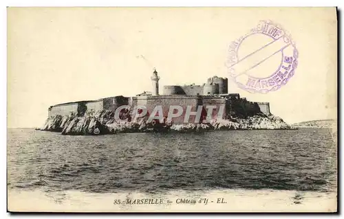 Cartes postales Marseille Chateau d If