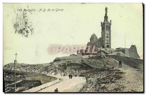 Cartes postales Marseille ND de la Garde