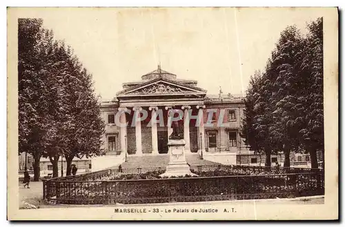 Cartes postales Marseille La Palais de Justice