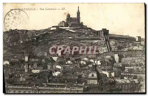 Cartes postales Marseille Vue Generale