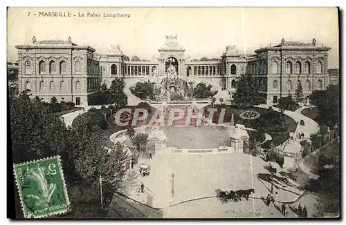 Cartes postales Marseille Le Palais Longchamp