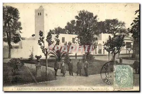 Cartes postales Marseille Exposition coloniale Palais de la Tunisie