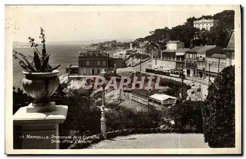 Cartes postales Marseille Promenade de la corniche