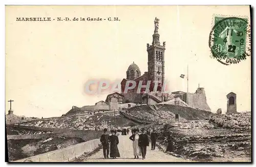 Cartes postales Marseille Notre Dame de la Garde