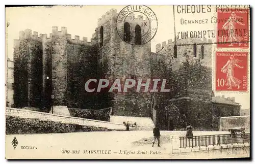 Cartes postales Marseille L Eglise Saint Victor