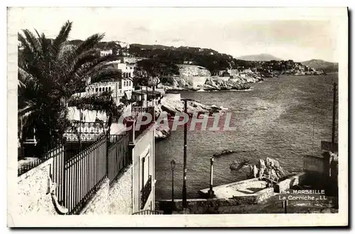 Cartes postales Marseille La Corniche