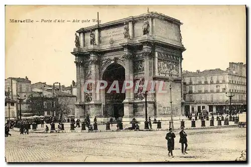 Cartes postales Marseille Porte d Aix