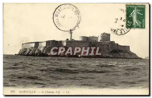 Cartes postales Marseille Le Chateau d If