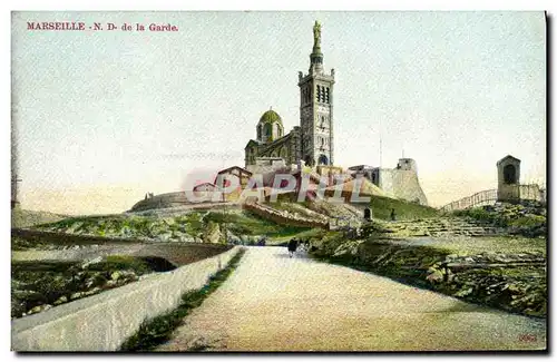 Cartes postales Marseille N D de la Garde