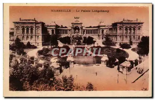 Cartes postales Marseille La Palais Longchamp