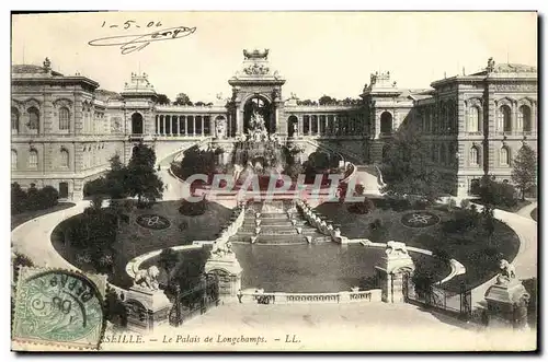 Cartes postales Marseille Le Palais de Longchamps