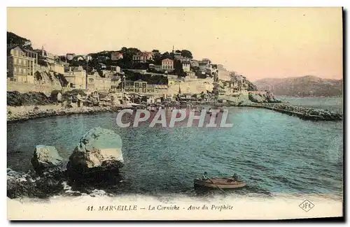 Cartes postales Marseille La Corniche Anse du Prephete