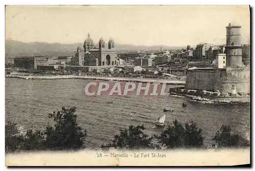 Cartes postales Marseille Le Fort St Jean