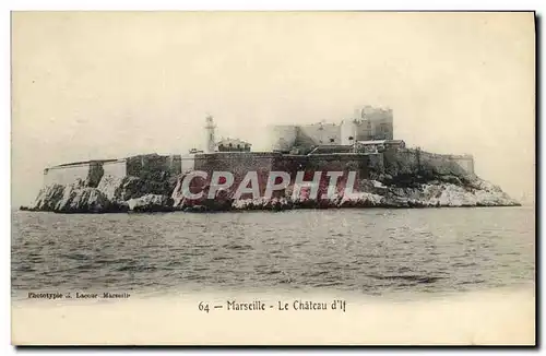 Cartes postales Marseille Le Chateau d If