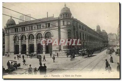 Ansichtskarte AK Marseille L Hotel des Postes