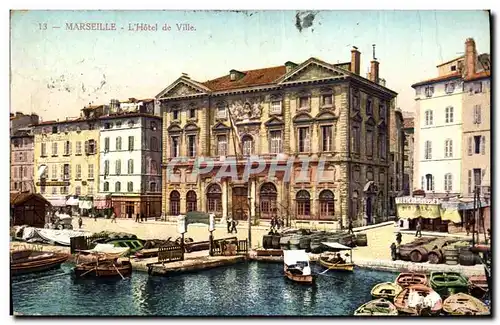 Cartes postales Marseille L Hotel de Ville